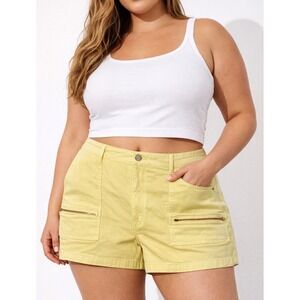 Pistola Hannah Limeade Cargo Shorts, Womens Size 22W